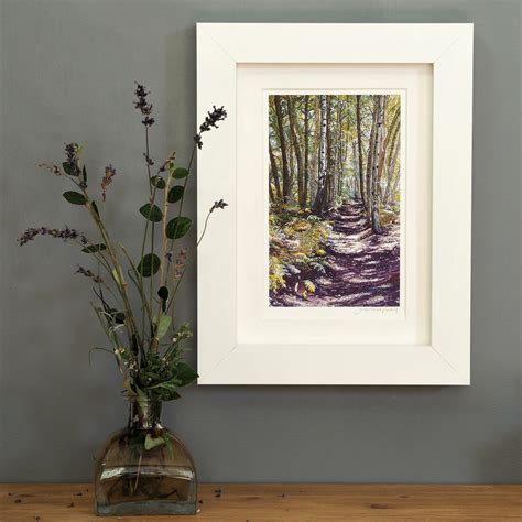 Forgotten Wood Mounted Print Jacqueline May Designs