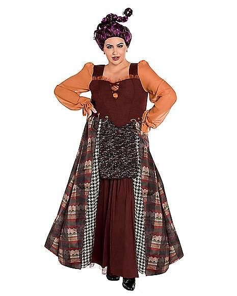 Hocus Pocus Mary Sanderson Plus Size Womens Costume