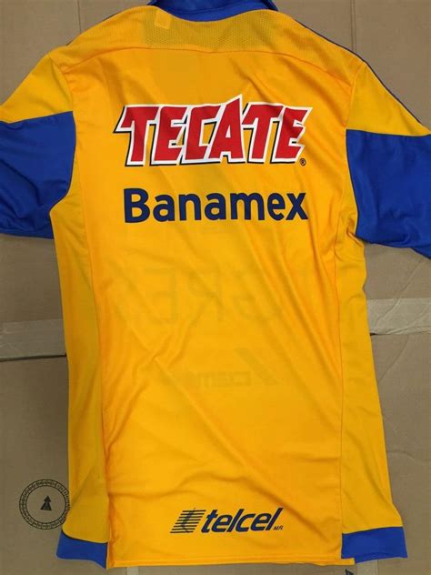 Tigres De La U A N L Home Football Shirt Sponsored By Cemex