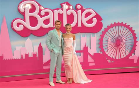 Margot Robbie And Ryan Gosling Stun At Barbie Movie Premieres In My Xxx Hot Girl
