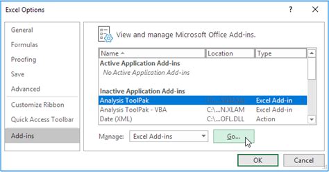 This displays the scenario manager dialog box. Analysis ToolPak in Excel - Easy Excel Tutorial