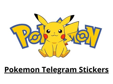 710 pokemon telegram stickers