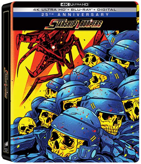 Sony Bows A New Starship Troopers 4k Steelbook With Dolby Vision Plus