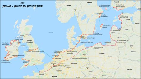 Baltic Sea Cycle Tour Recap Exploration Journal