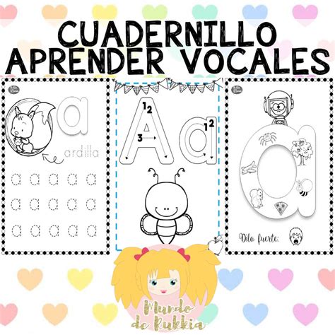 Cuaderno Para Trabajar Las Vocales En Vocal E Dibujo De Escuela My