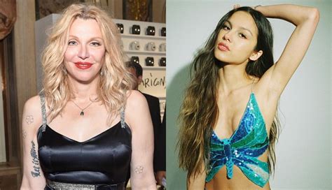 This Is Rude Courtney Love Calls Out Olivia Rodrigo For Copying Her Bands Album Cover