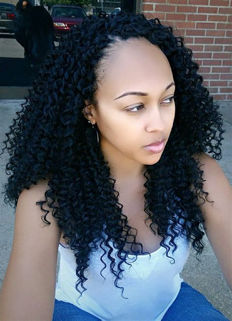 Freetress Water Wave Bulk Crochet Braids Hairstyles Curls Curled Hairstyles Protective
