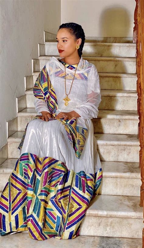 Pin By Mellat On Ethiopian Traditional Dress Ethiopian Traditional