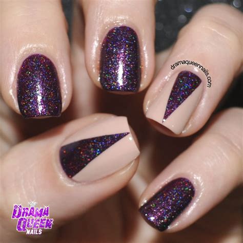 Drama Queen Nails 31dc2014 Day 17 Glitter Queen Nails Nail Art Nails