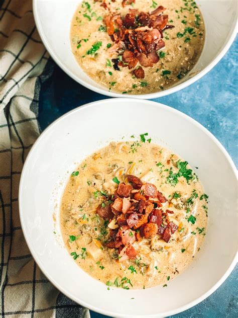 All of the keto clam chowder recipes i've come across are loaded with cream and butter. Keto Clam Chowder - MINCE REPUBLIC