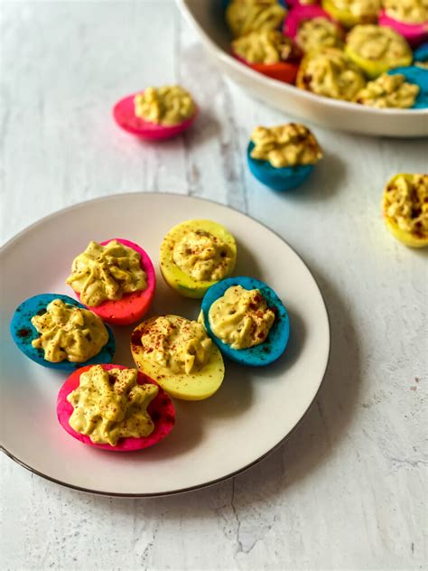 Make These Pretty Colored Deviled Eggs For A Twist On The Traditional