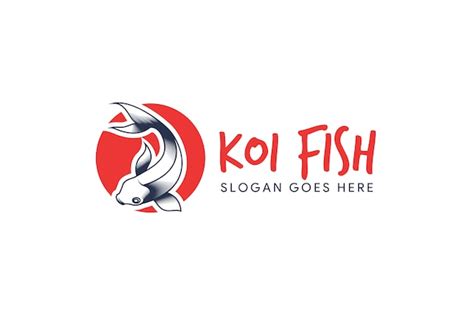 Premium Vector Koi Fish Logo Template