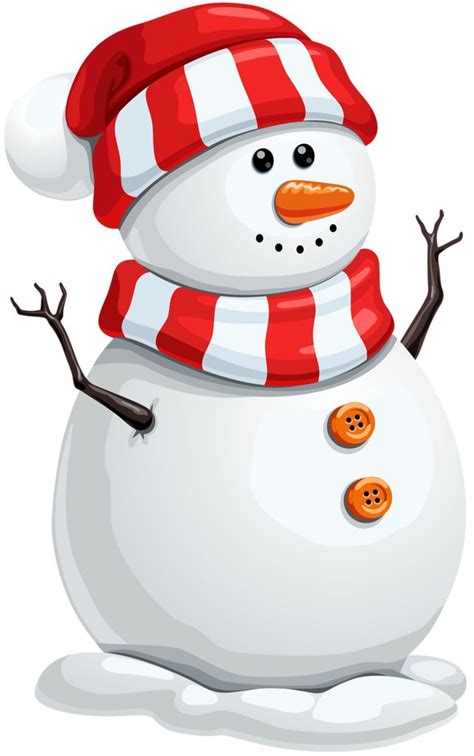 Snowman Cute Christmas Clip Art Free Heres Another Set Of Whimsical