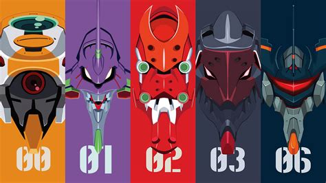Evangelion anime eva 00 eva 01 eva 02. Wallpaper : illustration, Neon Genesis Evangelion, cartoon, EVA Unit 01, EVA Unit 02, EVA Unit ...