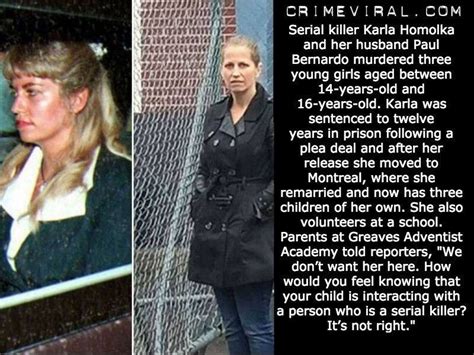 Crime Viral On Twitter Serial Killer Karla Homolka Now Works As A