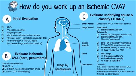 How Do You Work Up An Ischemic Cva A Initial Evaluation Grepmed