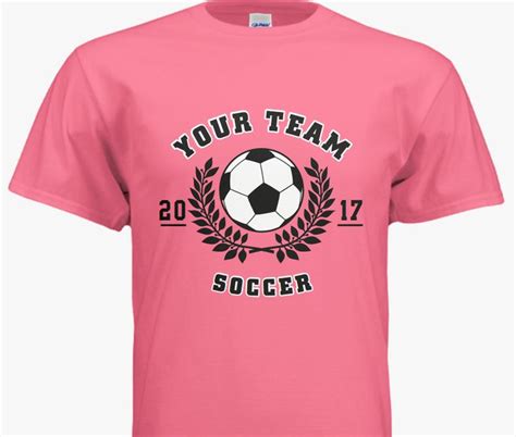 Design Your Own Soccer Team T Shirts Using One Of Our Easy To Use