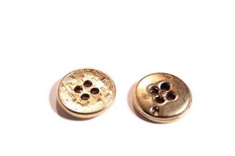 Decorative Golden Buttons Vintage 58 Inch Set Etsy Uk
