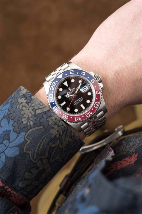 Rolex Gmt Master Ii 126710blro Pepsi Watch In Steel Hands On