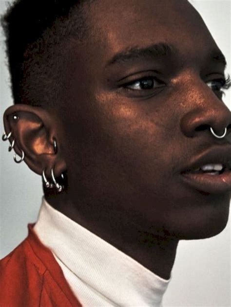 Amazing Piercing Ideas For Cool Men 32 Black Boys