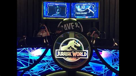 Dave And Busters Arcade New Jurassic World Vr Expedition Game Review