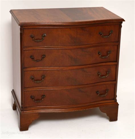 Antiques Atlas Mahogany Serpentine Chest Of Drawers
