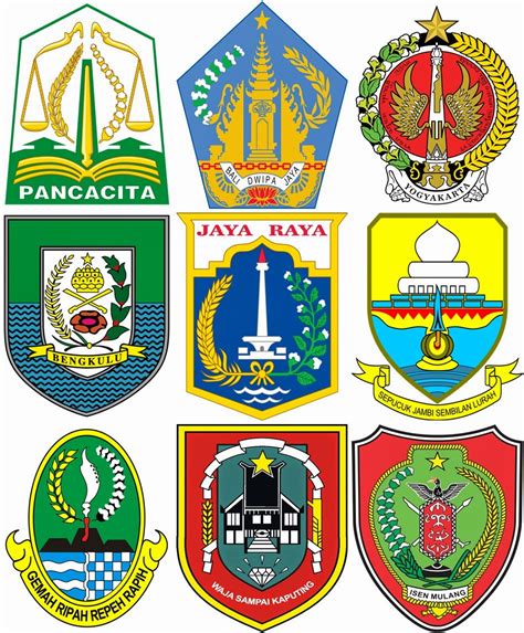 Logo Provinsi Seluruh Indonesia Anak Cemerlang