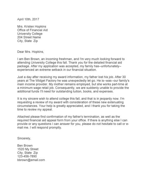 Academic Suspension Appeal Letter Sample Business