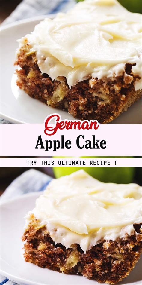Cool for 10 minutes before inverting onto a wire rack to cool completely. German Apple Cake - 3 SECONDS