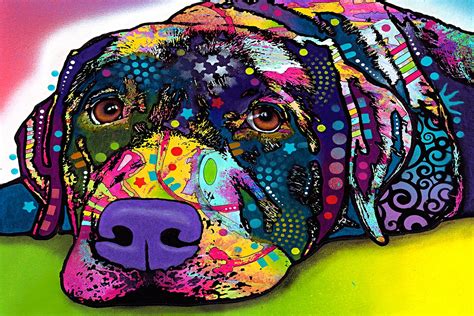 Savvy Labrador Canvas Wall Art By Dean Russo Icanvas Labrador Art