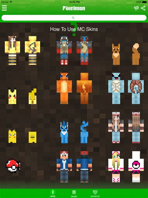 Pokemon Edition Skins For Minecraft Pe Pocket Edition Best