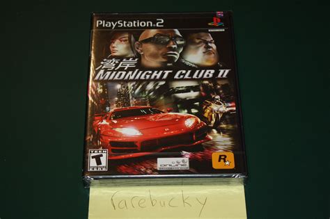 Midnight Club Ii Playstation 2 Ps2 New Sealed Black Label Mint Rare