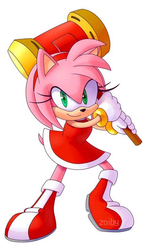 amy rose by zoiby amy rose pinterest art deviantart and amy rose