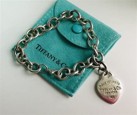 Please Return To Tiffany And Co Heart Bracelet Silver 925
