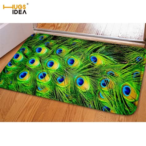 Hugsidea Funny Animal Feather Carpet For Living Room Bedroom Modern