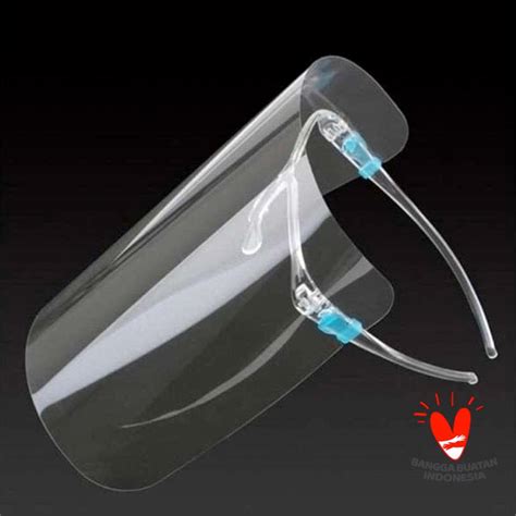Jual Aceshield Face Shield Pelindung Wajah Muka Model Kacamata Orbital