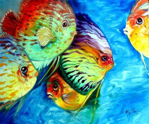 Tropical Fish Colors By Marcia Baldwin From Wildlife