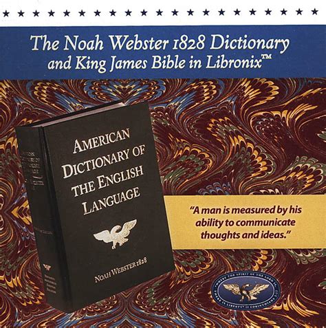 Books Suggestion 1828 Noah Webster Dictionary Logos