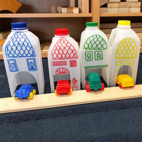 Milk Carton Houses 💙 ️💚💛 I Have An Abundance Of Plastic Milk Cartons