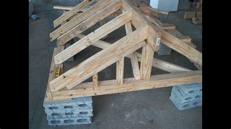 Stacking A Gable Roof Youtube