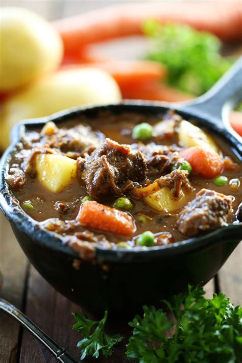 The only question left is with dumplings, mash or even chips, there are loads of easy beef stew recipes to whet your appetite. Slow Cooker Beef Stew | Chef in Training