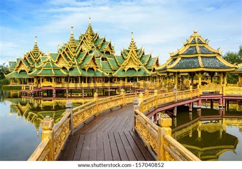 Dhamma Dream Palace Ancient City Bangkok Stock Photo Edit Now 157040852