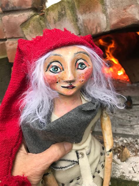 Santa Elf Gnome Yule Nisse Tomten Art Doll Etsy