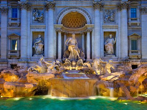 How Fendi Is Saving The Trevi Fountain Condé Nast Traveler