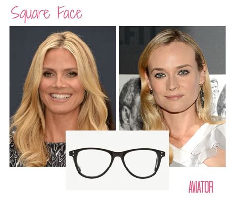 Frames For A Square Face On Pinterest Face Shapes