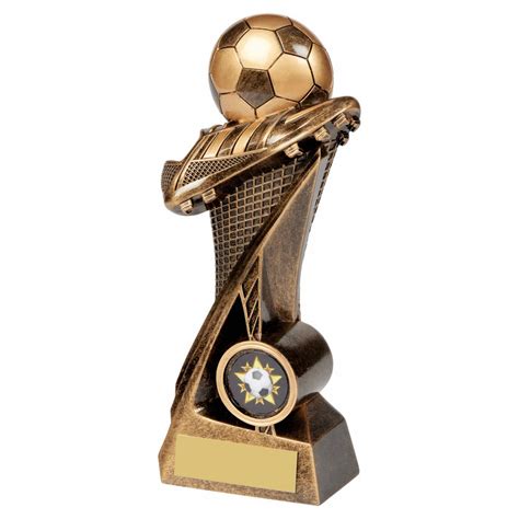 Football Bootball Trophy1 18cms Trophies By Onlinetrophies