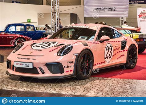 Friedrichshafen May 2019 Pink Porsche 911 991 Gt3 Rs 2018 Turbo
