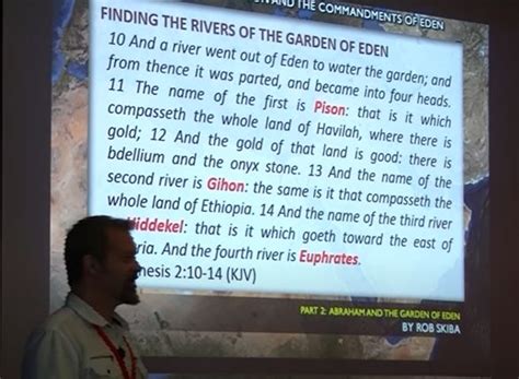 Finding Garden Of Eden Rivers By Flat Earther Rob Skiba Christian