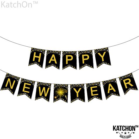 Buy Katchon Happy New Year Banner 2024 10 Feet No Diy Happy New