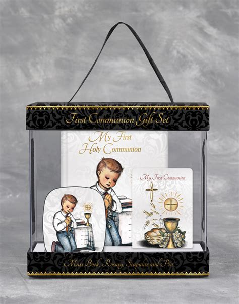 Even so, we'll give our boy a gift. Hummel First Communion Gift Set - For Boys - First ...